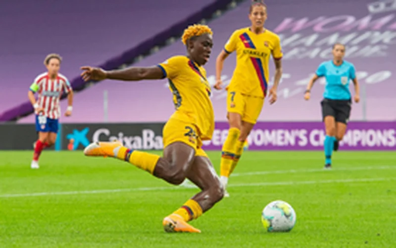 UWCL: Oshoala Provides Game-winning Assist In Barcelona's 1-0 Victory Vs Atletico Madrid