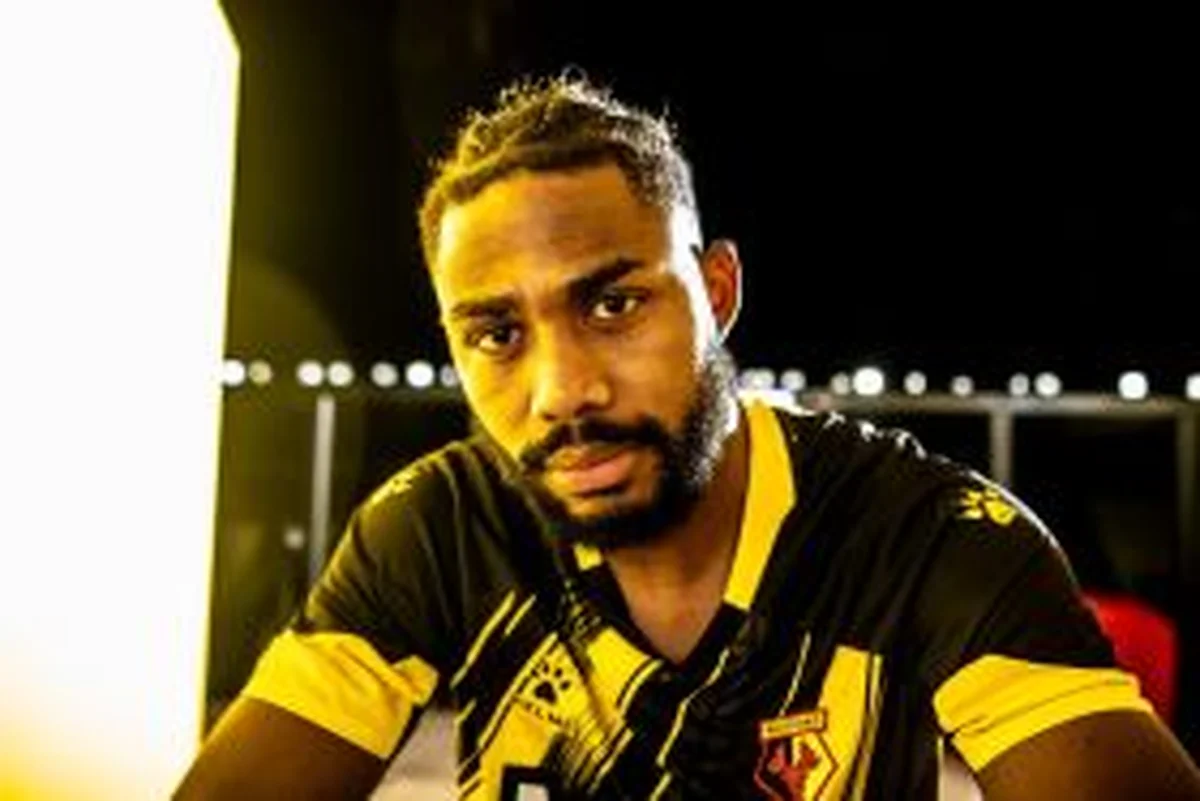 Done deal: Watford loan in Super Eagles winger Dennis from Nottingham ForestÂ 