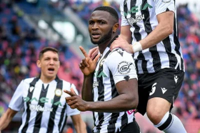 Udinese's Nigeria-eligible trio spoil party for record-breaking AC Milan strikerÂ Ibrahimovic