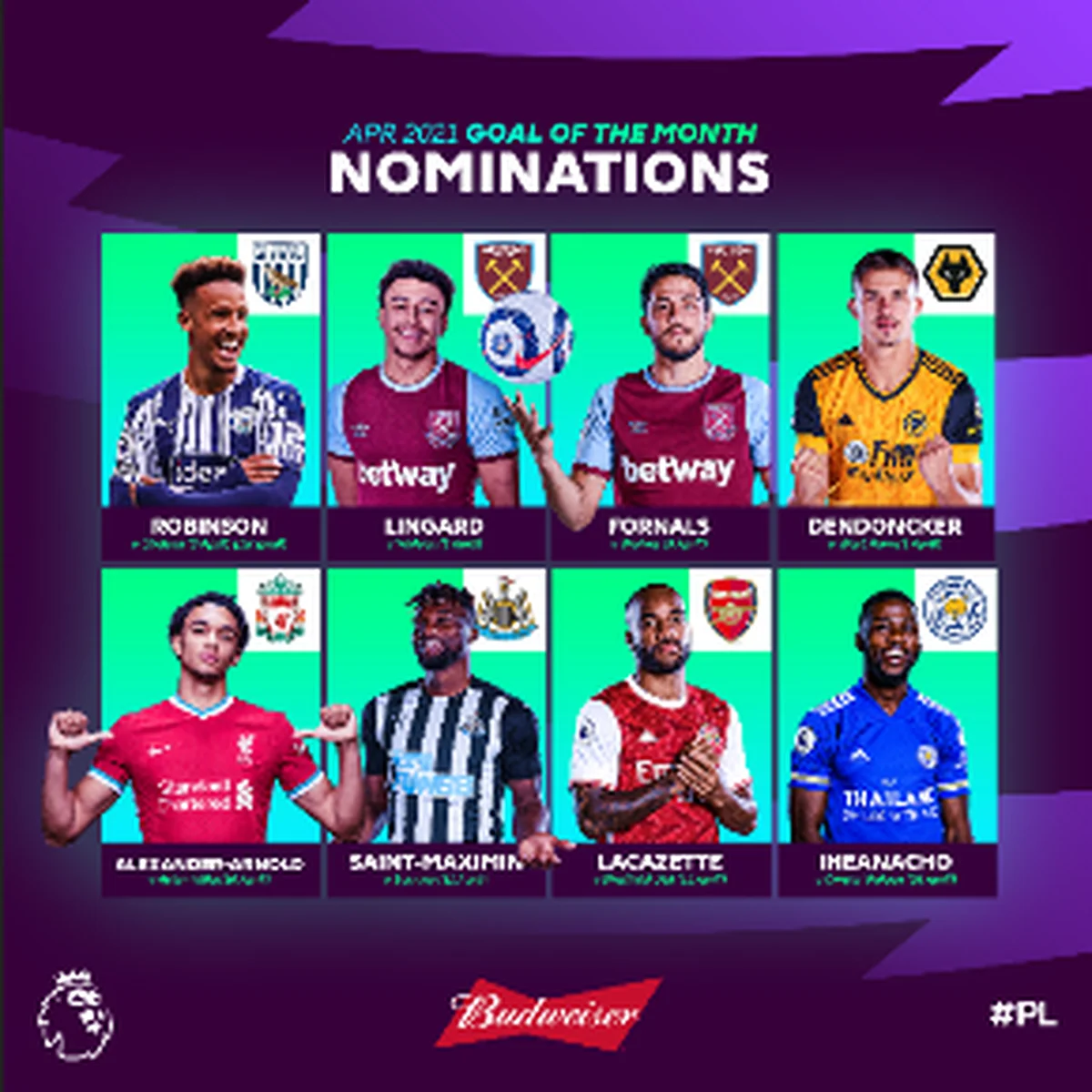Iheanacho's stunner against The Eagles nominated for Premier League Goal of the Month 
