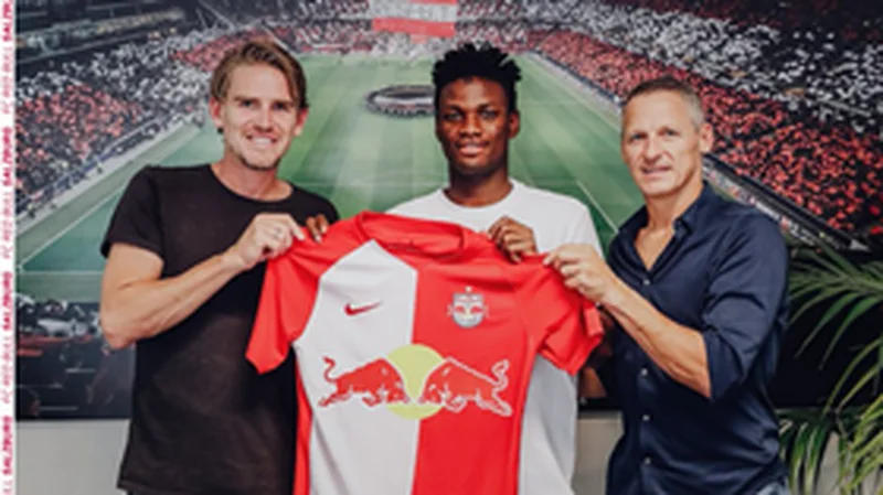 Official : Ex-Nigeria U17 Captain Tijani Joins Red Bull Salzburg On Five-Year Deal 