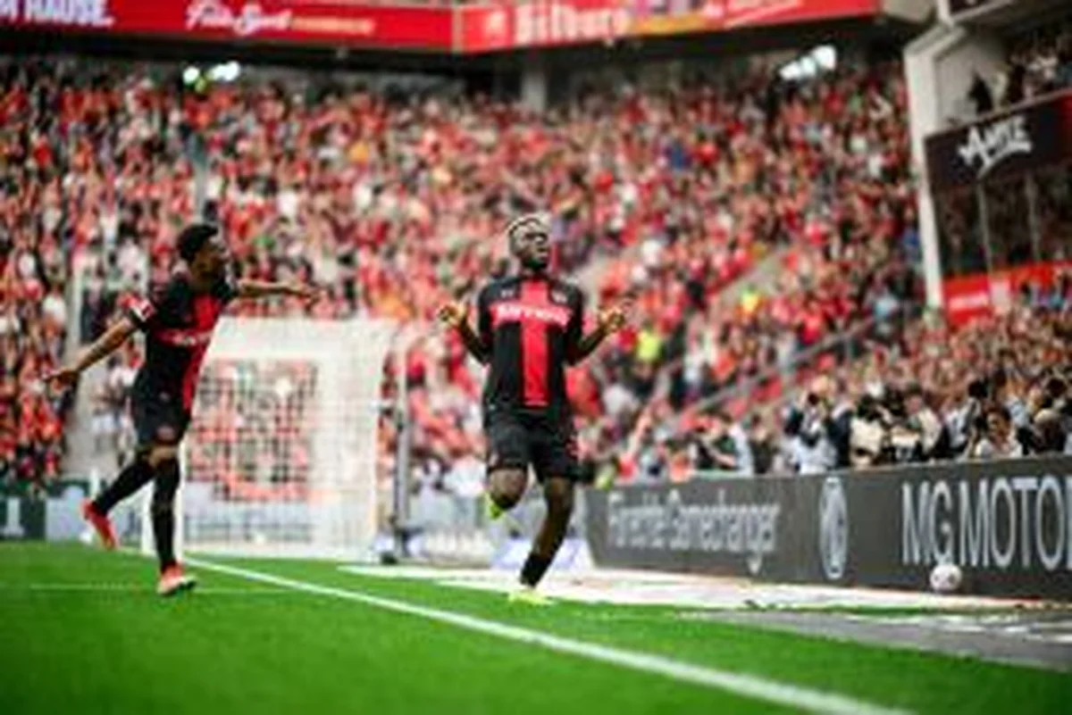 'It was in my back' - Match referee Dortmund v Bayer explains why Boniface's red card was rescindedÂ 