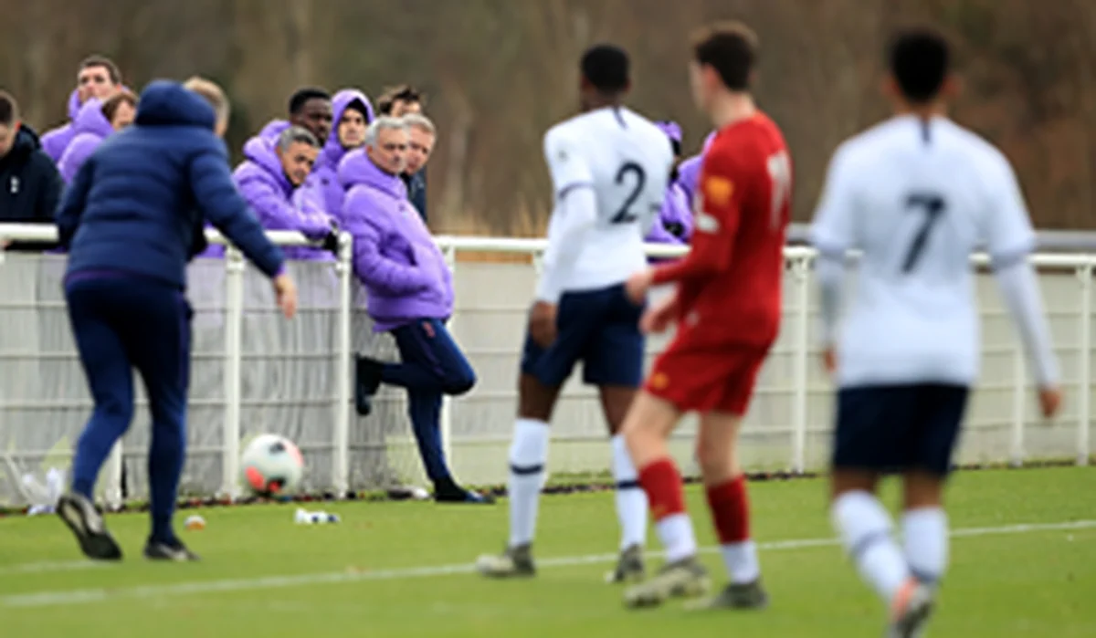 Mourinho In Attendance As Flying Eagles Hopeful, Oluwayemi Impresses Vs Liverpool U23s 