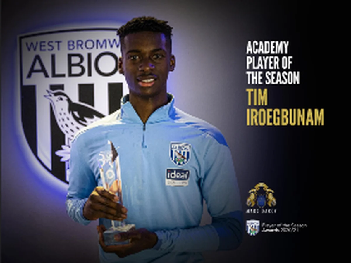 Iroegbunam named West Brom's Academy Player of the Season
