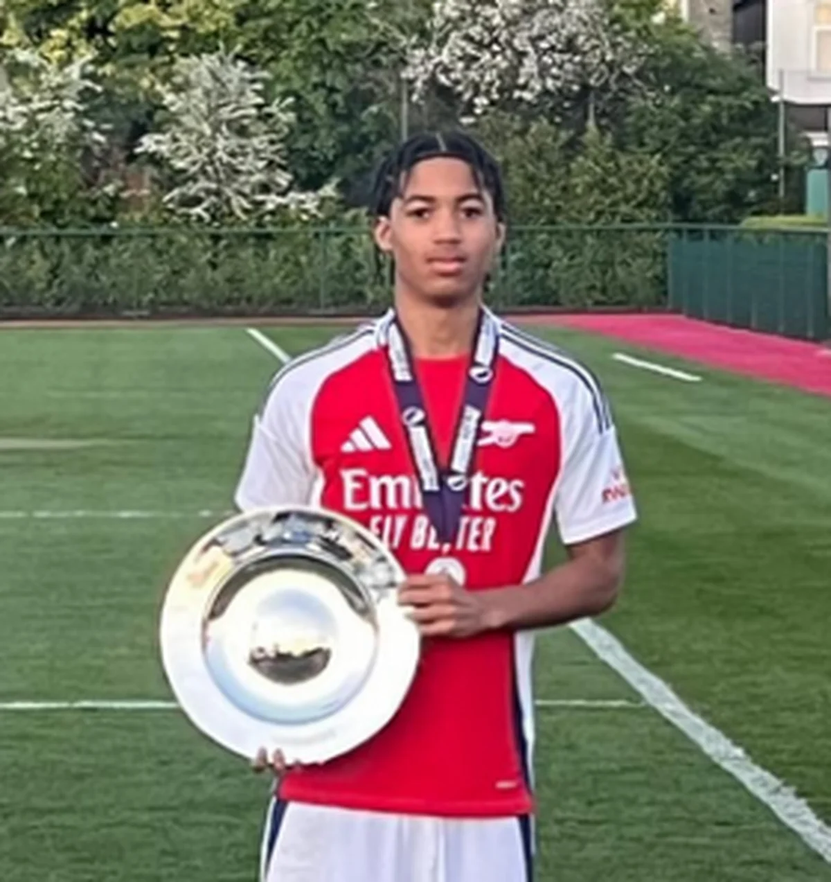 Ethan Nwaneriâ€™s younger brother features for Arsenal U18s against Dover Athletic first team