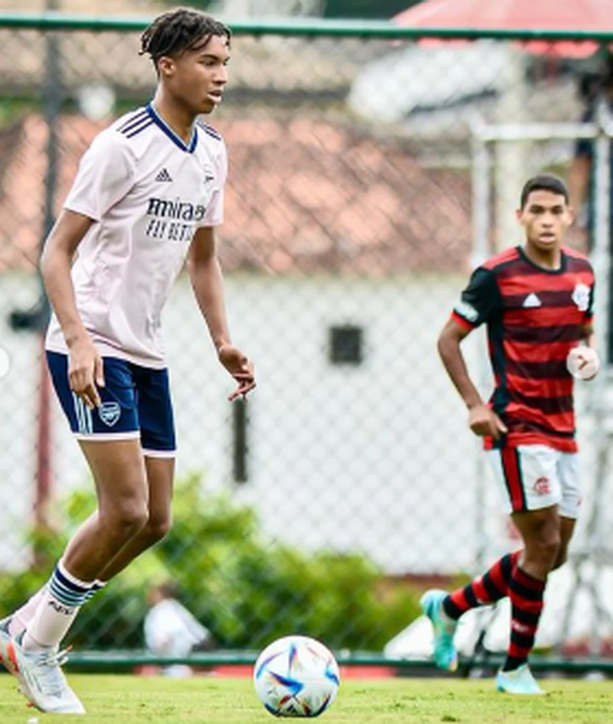 Teenage midfielder eligible for Nigeria, Spain, England, India trains with Arsenal first team pre-BrentfordÂ 