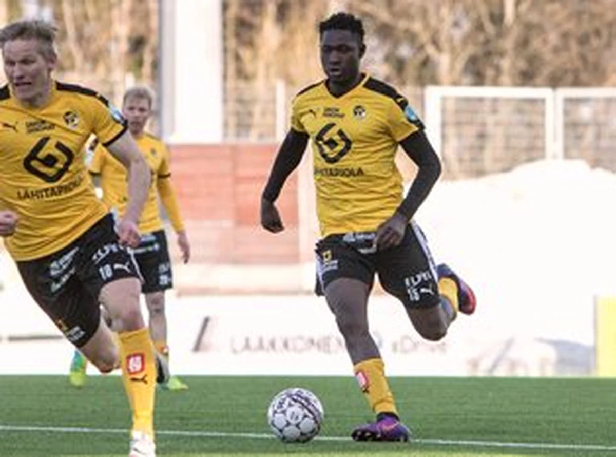 Reuben Gabriel Opens Account In Finland, KuPS Star Man Salami Also On Target
