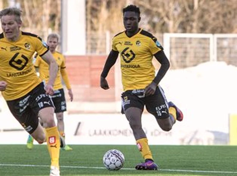 Reuben Gabriel Opens Account In Finland, KuPS Star Man Salami Also On Target