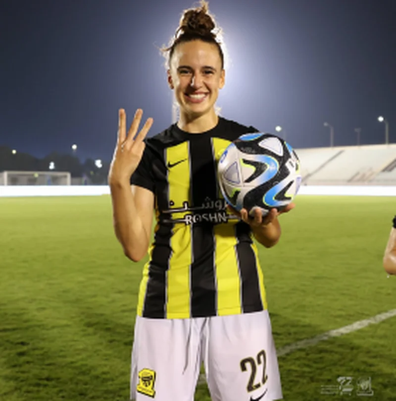 2023 Women's World Cup starÂ PlumptreÂ nets hat-trick on Saudi Women's Premier League debutÂ 