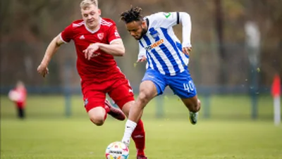 Super Eagles star back in team training at Hertha Berlin after length injury layoffÂ 