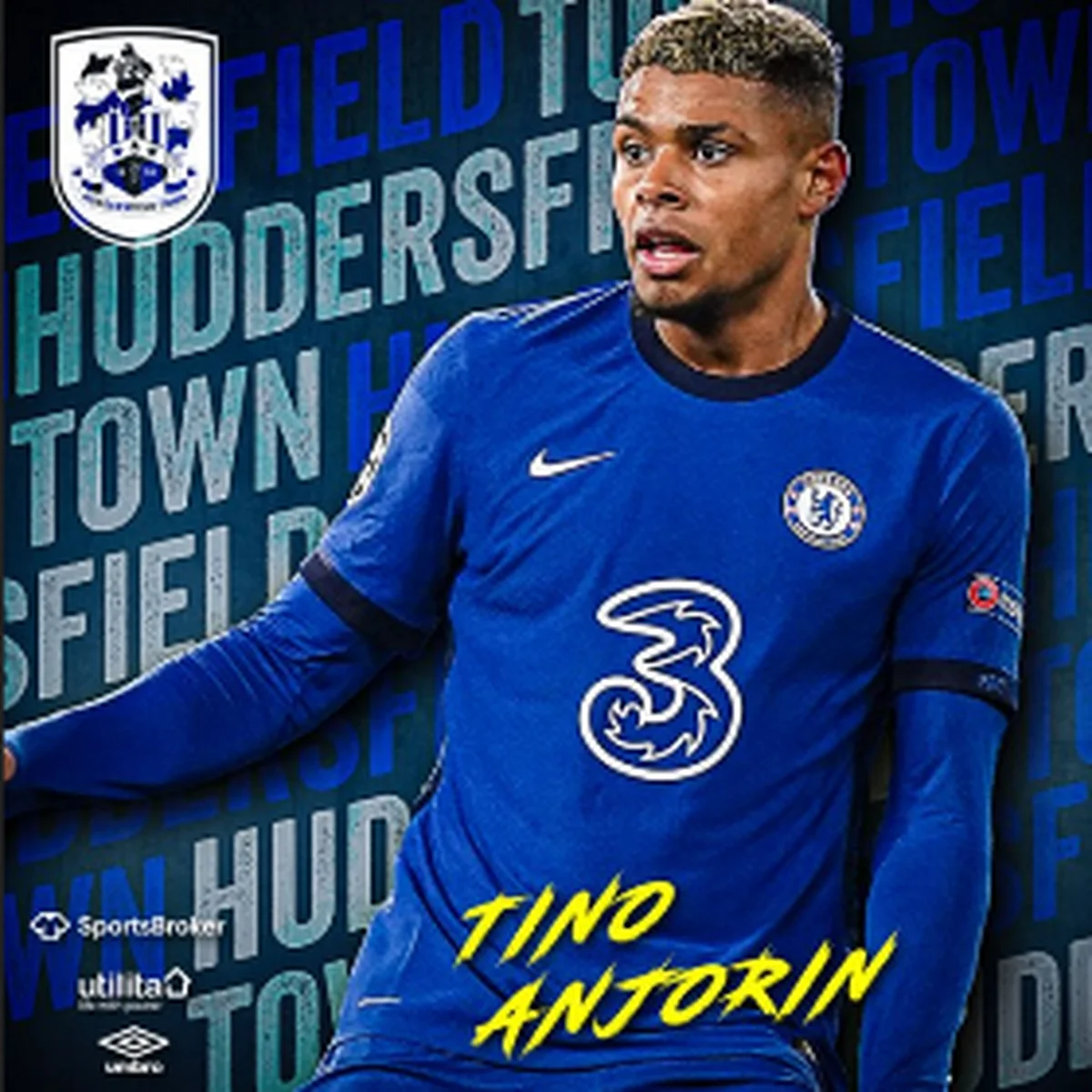 Official : Chelsea starlet Anjorin's jersey number revealed after loan move to Huddersfield