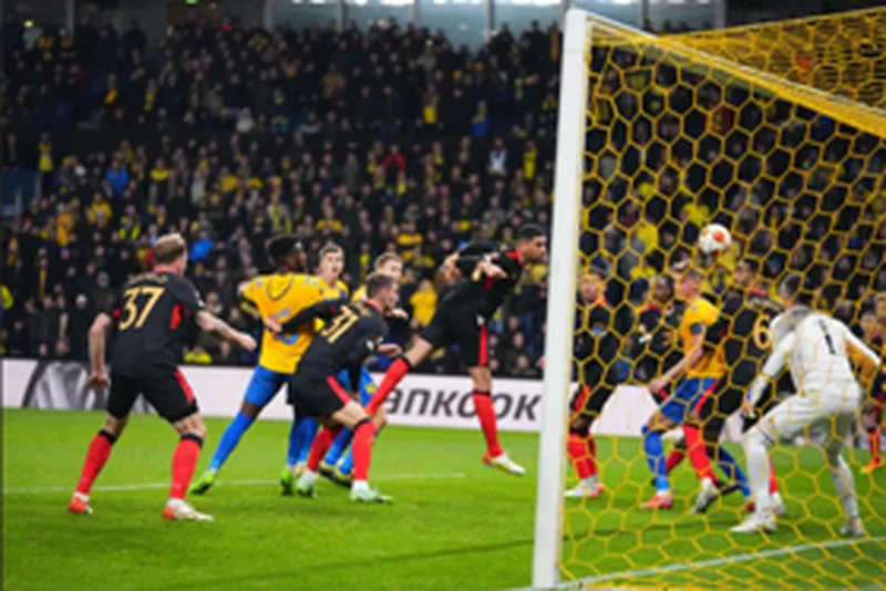 Balogun scores own goal but Rangers keep qualification hopes alive after forcing Brondby to draw 