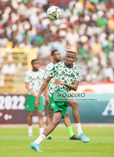 Super Eagles striker Osimhen sends message to World Cup-bound Napoli playersÂ 