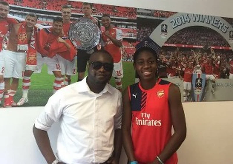 Arsenal Striker Asisat Oshoala Signs Deal With English-Based Agency