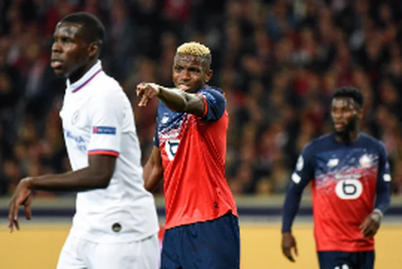 Lampard Reveals How Lille Dangerman Osimhen Troubled Chelsea's Defence