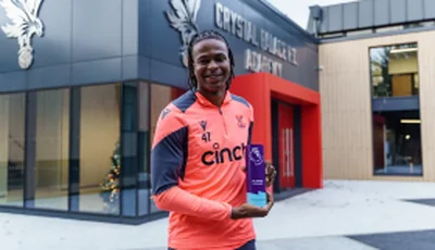 2023 Flying Eagles invitee Ola-Adebomi beats Man Utd, Spurs forwards to win PL2 Player of the MonthÂ 