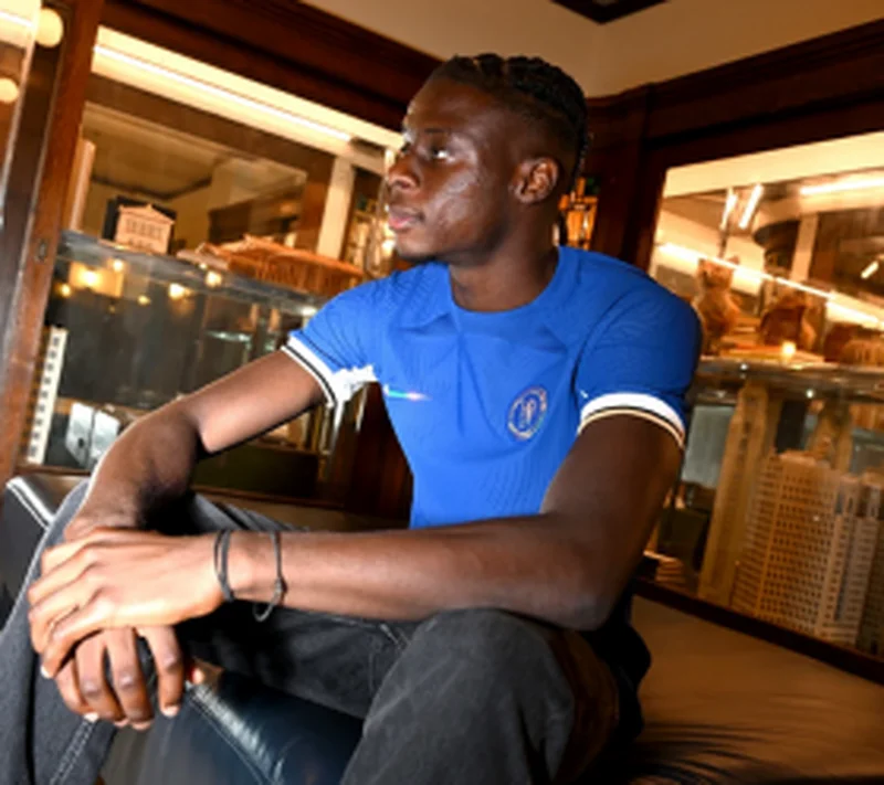 Pochettino runs the rule over Chelsea's brand new signing Ugochukwu in ChicagoÂ 
