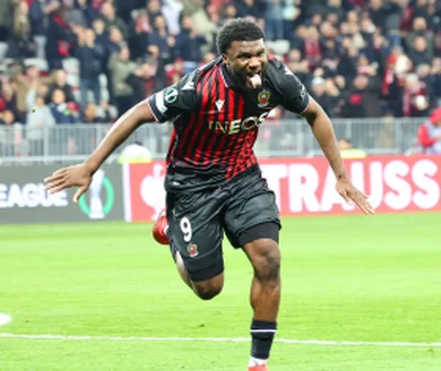 Terem Moffi: OGC Nice striker named in Nigeria's provisional AFCON squad passes fitness test pre-LensÂ 