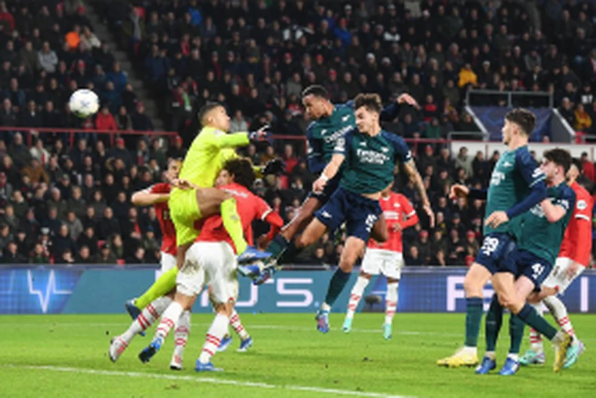 UCL: Nwaneri denied the chance to break two records as Arsenal are held by PSV Eindhoven 