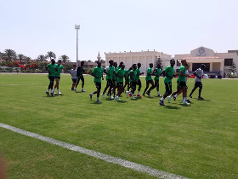  Super Eagles Prepare For South Africa With Recovery Session; Mikel, Shehu Train Separately