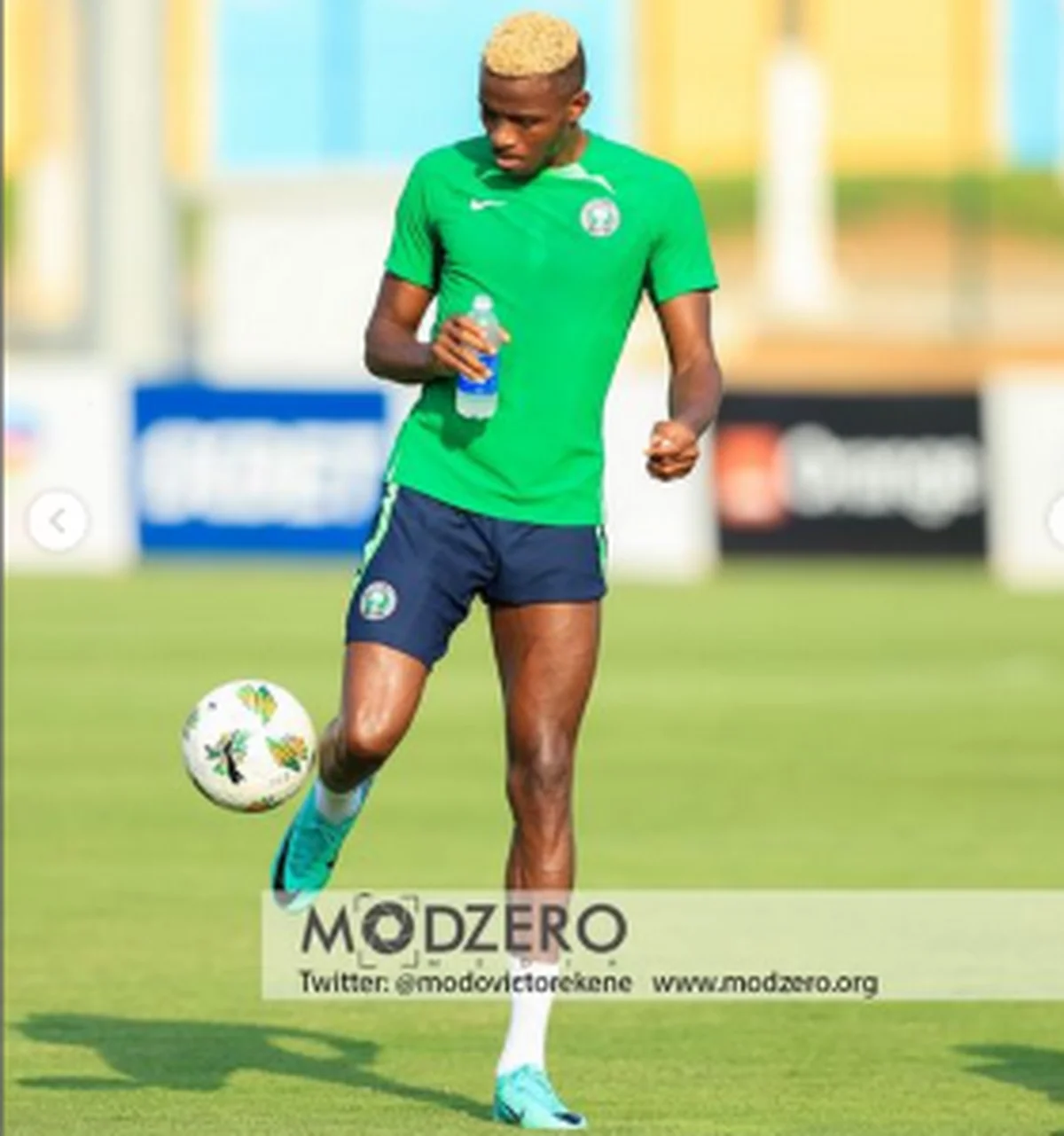 Super Eagles' Monday session: Osimhen, YusufÂ given a breather; Moffi, Iheanacho, OnuachuÂ train fullyÂ 
