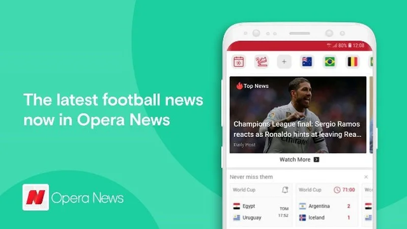 Opera News Is Shaking Things Up For The World Cup