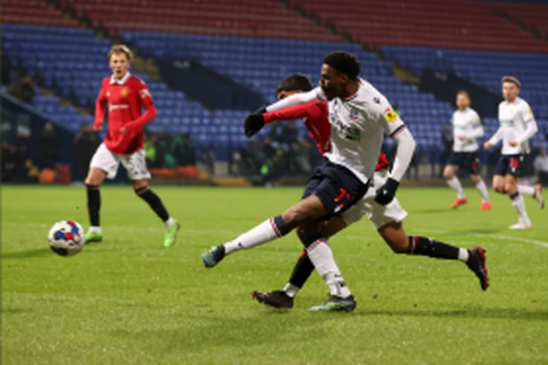 EFL Trophy :Â  Nigerian striker on target as Bolton Wanderers thrash Man Utd 4-0