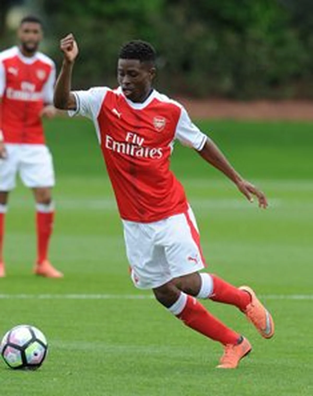 Home again: Bayer Leverkusen star Tella admits he's still an Arsenal fan ahead of Wednesday's friendlyÂ 