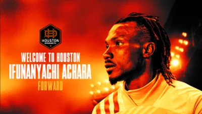 Official : Houston Dynamo select Nigerian-born striker in MLS Re-Entry DraftÂ 