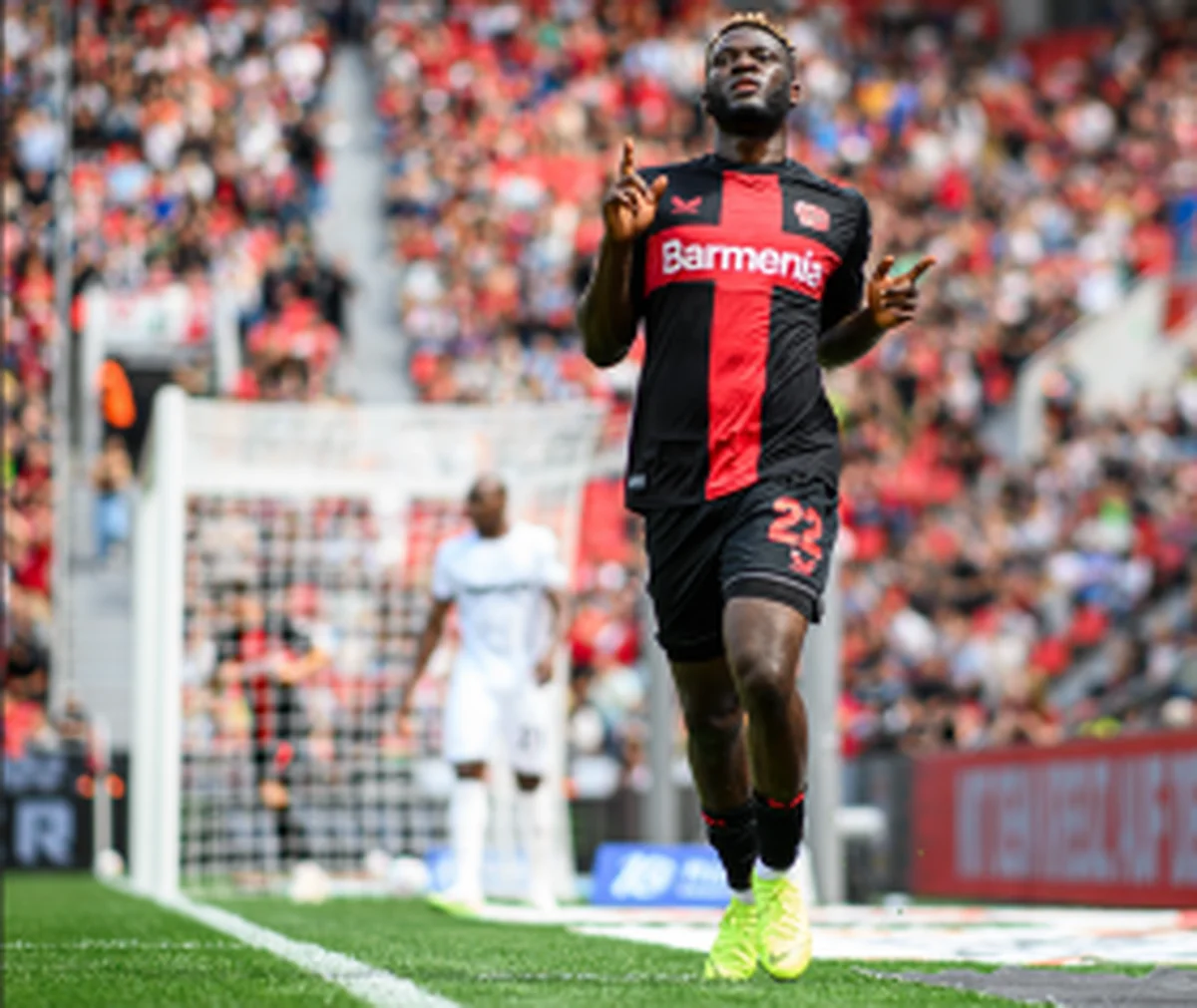  Barcelona-trained LBÂ assists Boniface to score on striker's debut for Bayer Leverkusen