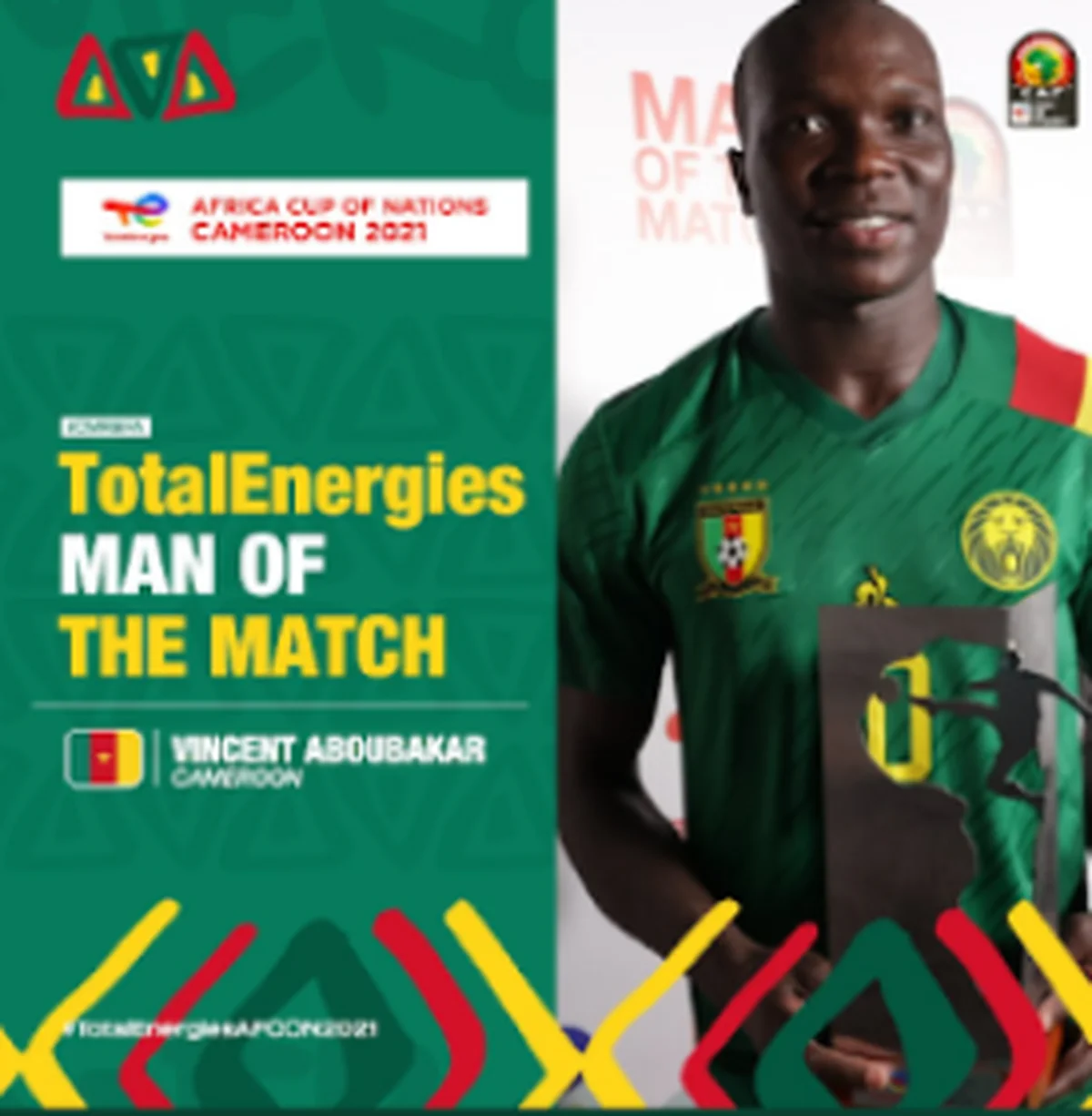 'He led by example' - 1994 AFCON winner Okocha says Cameroon skipper deserved MOTM award 