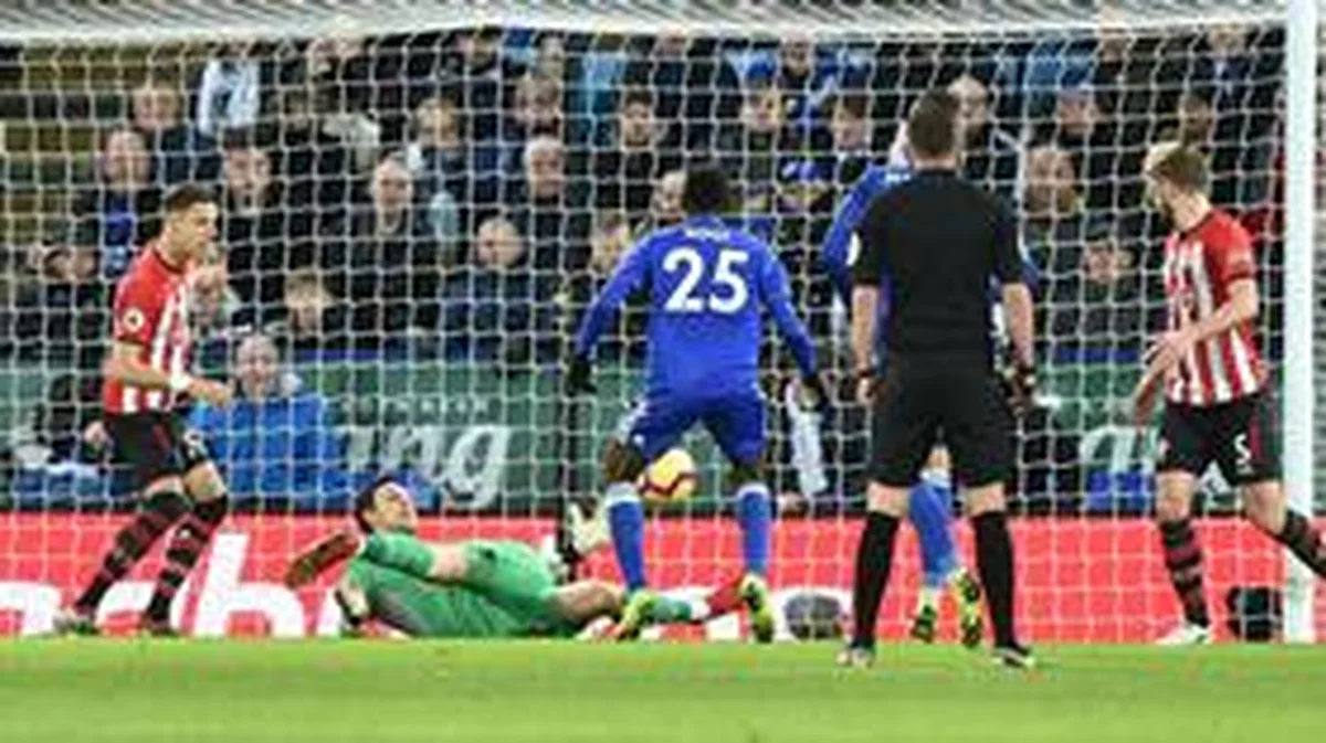 EPL Wrap: Ndidi Stars; Iheanacho Benched; Balogun, Ibe Not In 18; Billing Subbed Out; Success Starts; Lookman Cameo; Solanke Returns