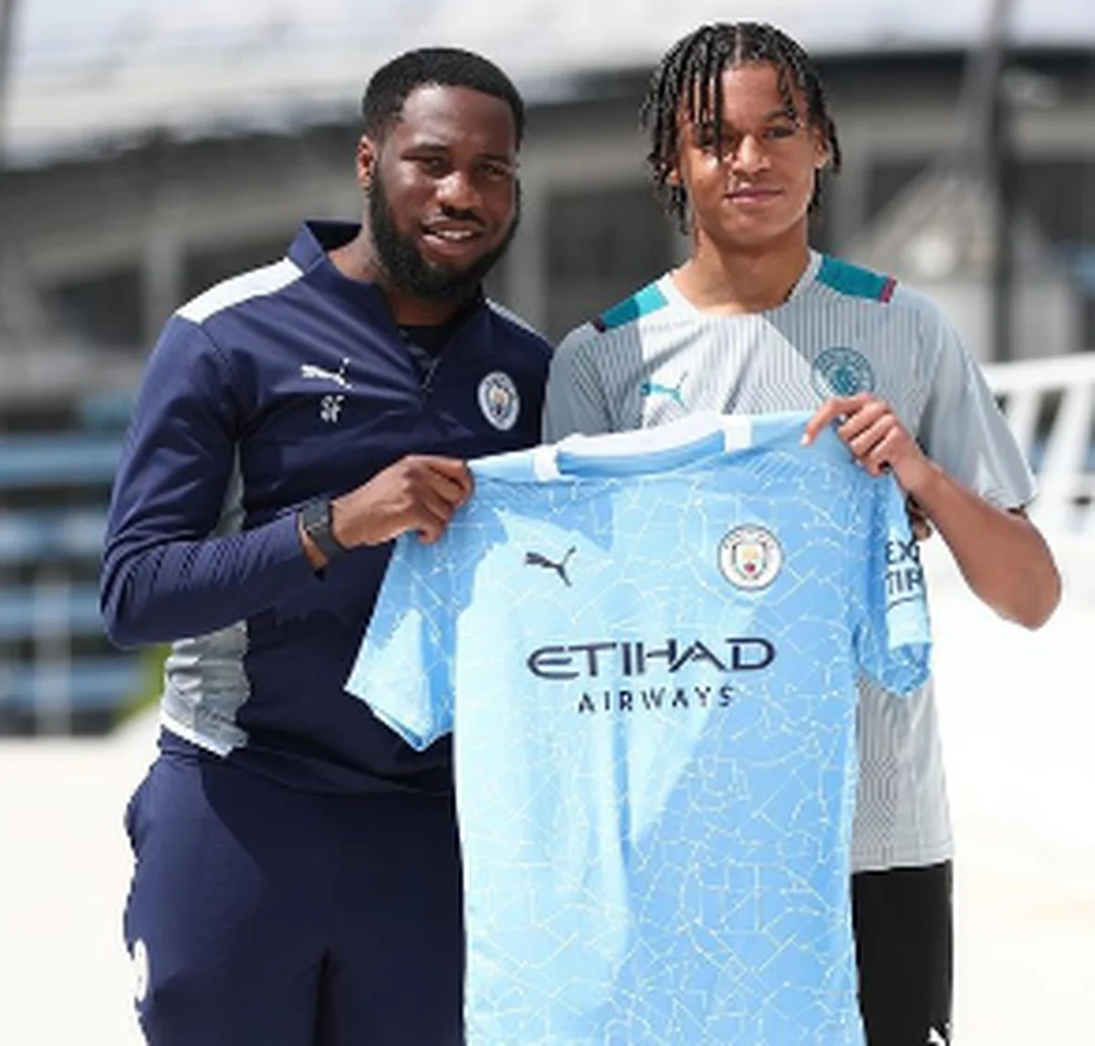 Confirmed: Flying Eagles-eligible central defender signs new deal with Manchester CityÂ 