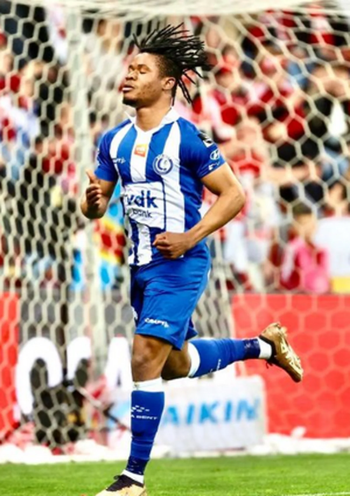 Wanted striker Gift Orban sends message to Tottenham with sixth goal in six gamesÂ for Gent