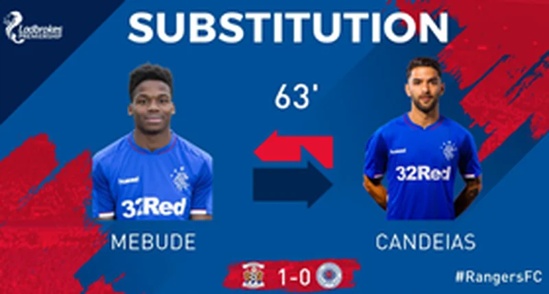 Rangers Boss Gerrard Hands Debut To 17-Year-Old Dapo Mebude 