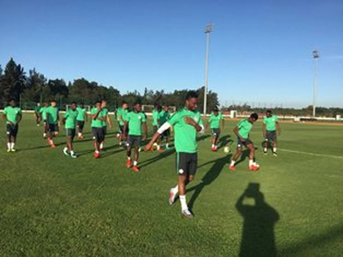 Rohr Makes Up His Mind On Starting XI : How Team A & B Lined Up Final Workout Pre-Algeria