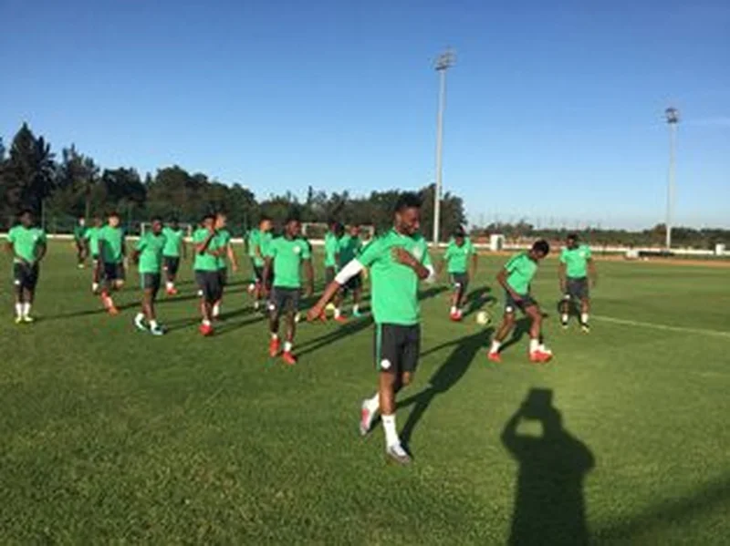 Rohr Makes Up His Mind On Starting XI : How Team A & B Lined Up Final Workout Pre-Algeria