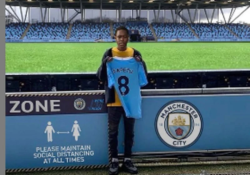Anglo-Nigerian midfielder joins Man City academy after trials at Liverpool, Man Utd 