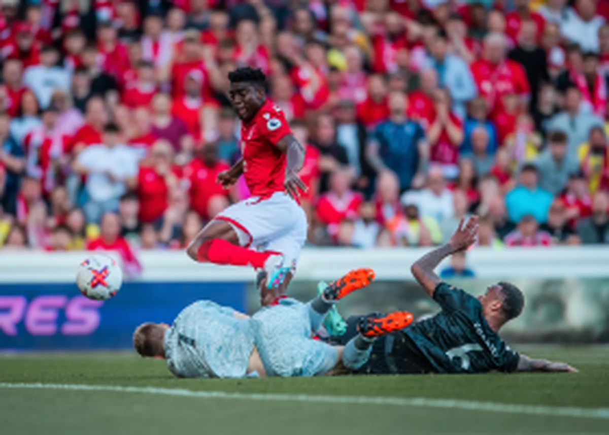 Awoniyi's goal againstÂ Arsenal confirms Forest's PL safety and Man City as championsÂ 