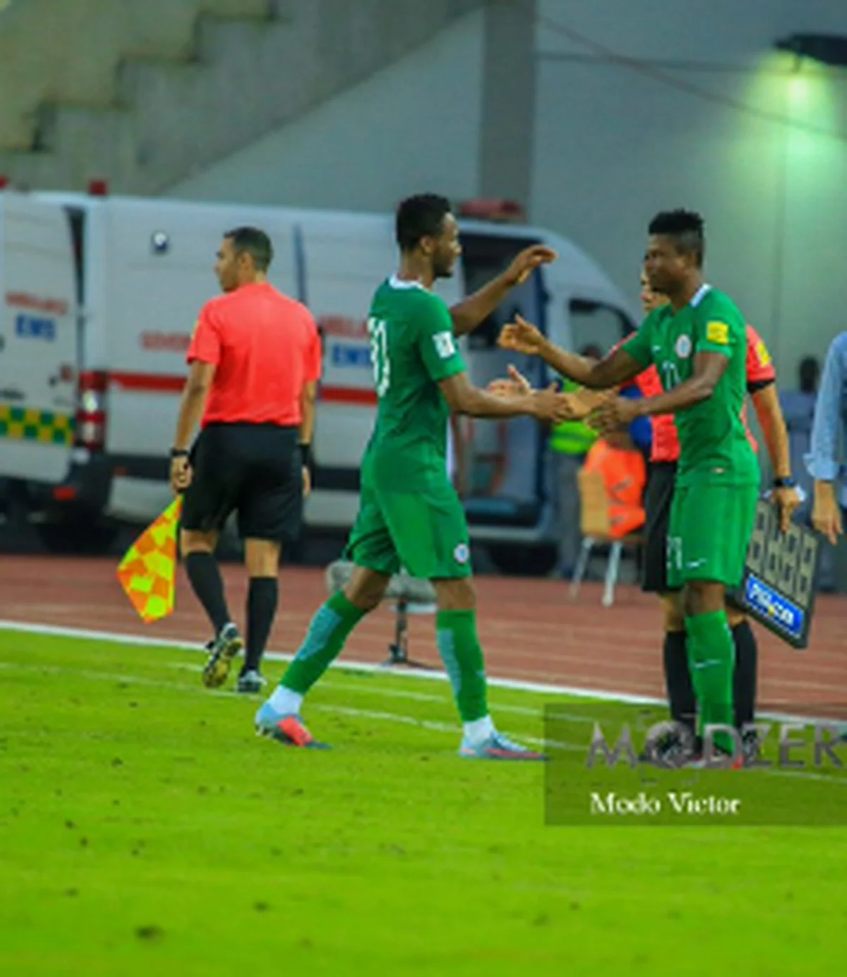Half-Time Report Nigeria 0 Zambia 0 : Mikel, Ighalo & Simon Miss Chances, Zambia's Goal Disallowed