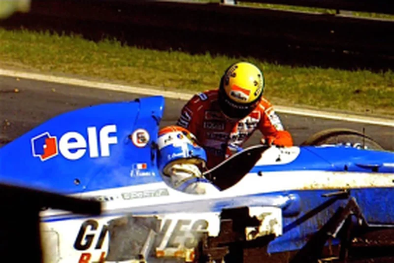 When Ayrton Senna saved the life of a colleague