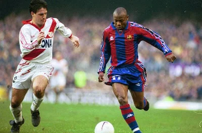 'I did not sleep at all' - Super Eagles legend Amuneke admits he was excited to join BarcelonaÂ 