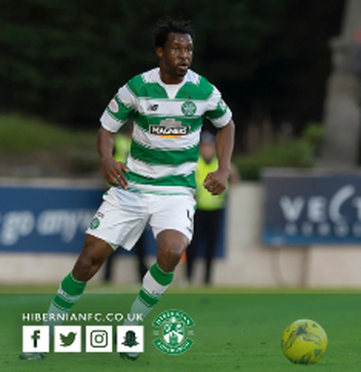Hibernian Defender Efe Ambrose Comes Close To Scoring In First Game For Seven Months