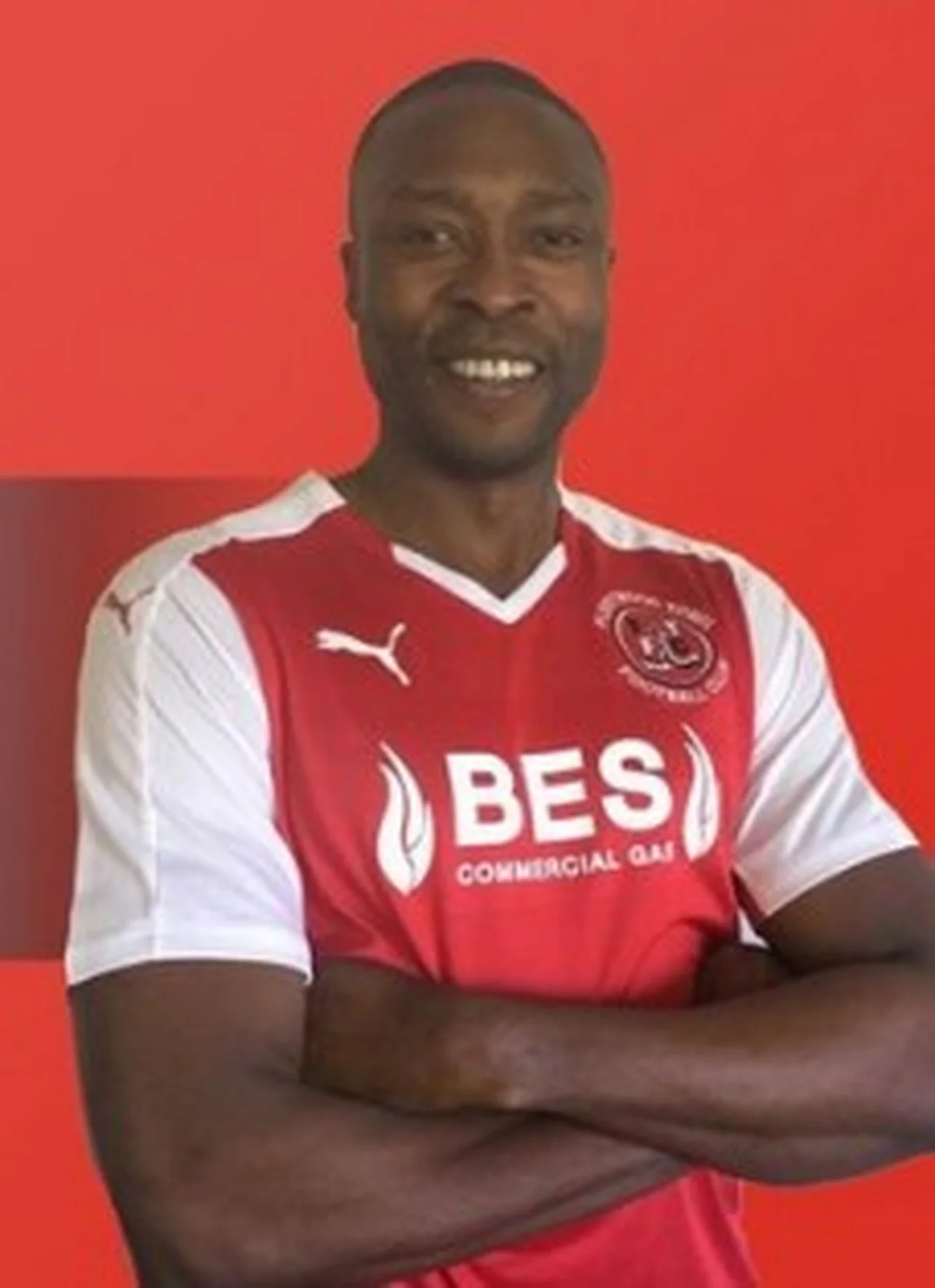Fleetwood Town Boss Hails Aerial Threat Of Shola Ameobi