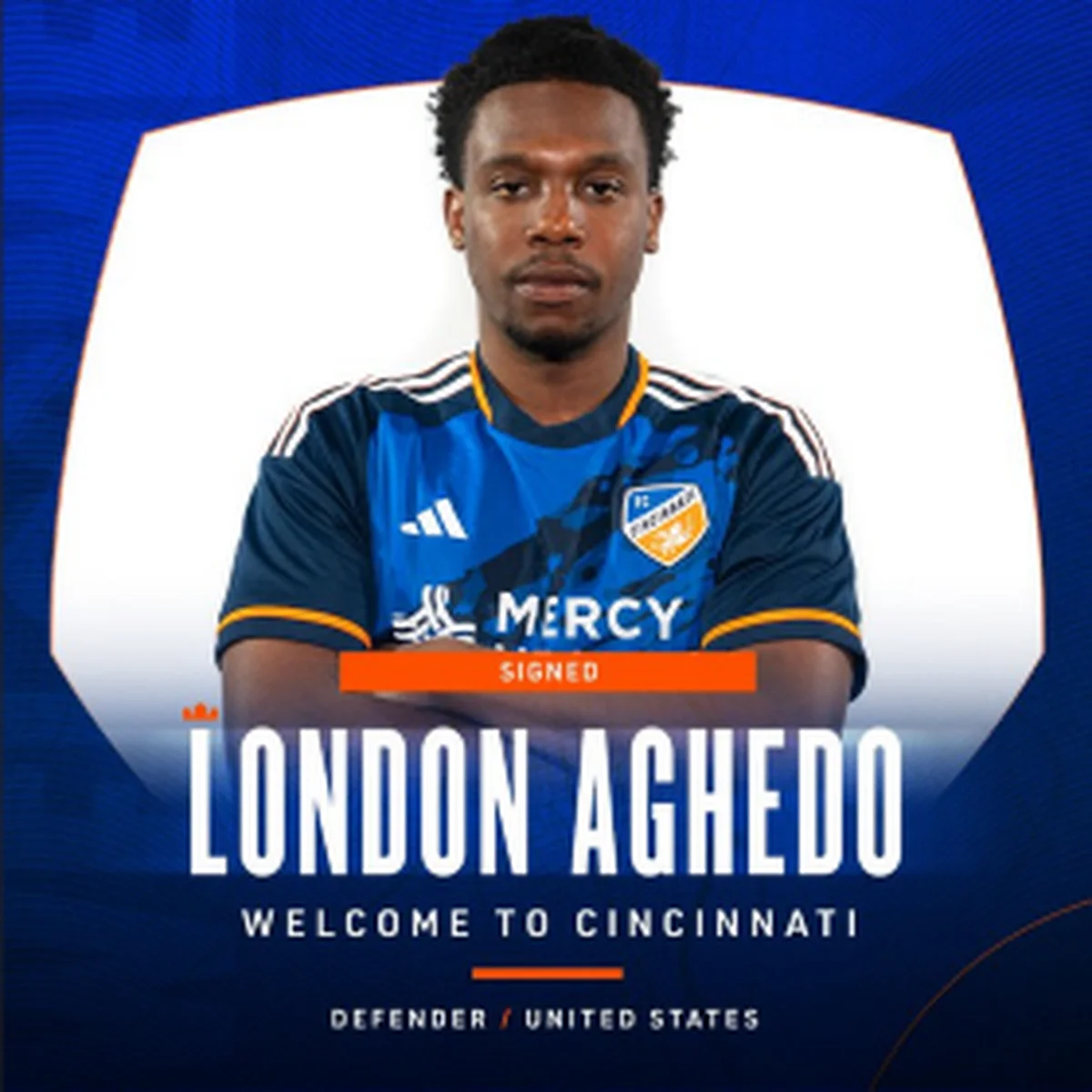 Official:Â FC Cincinnati sign Aghedo until end of the season plus club optionsÂ 