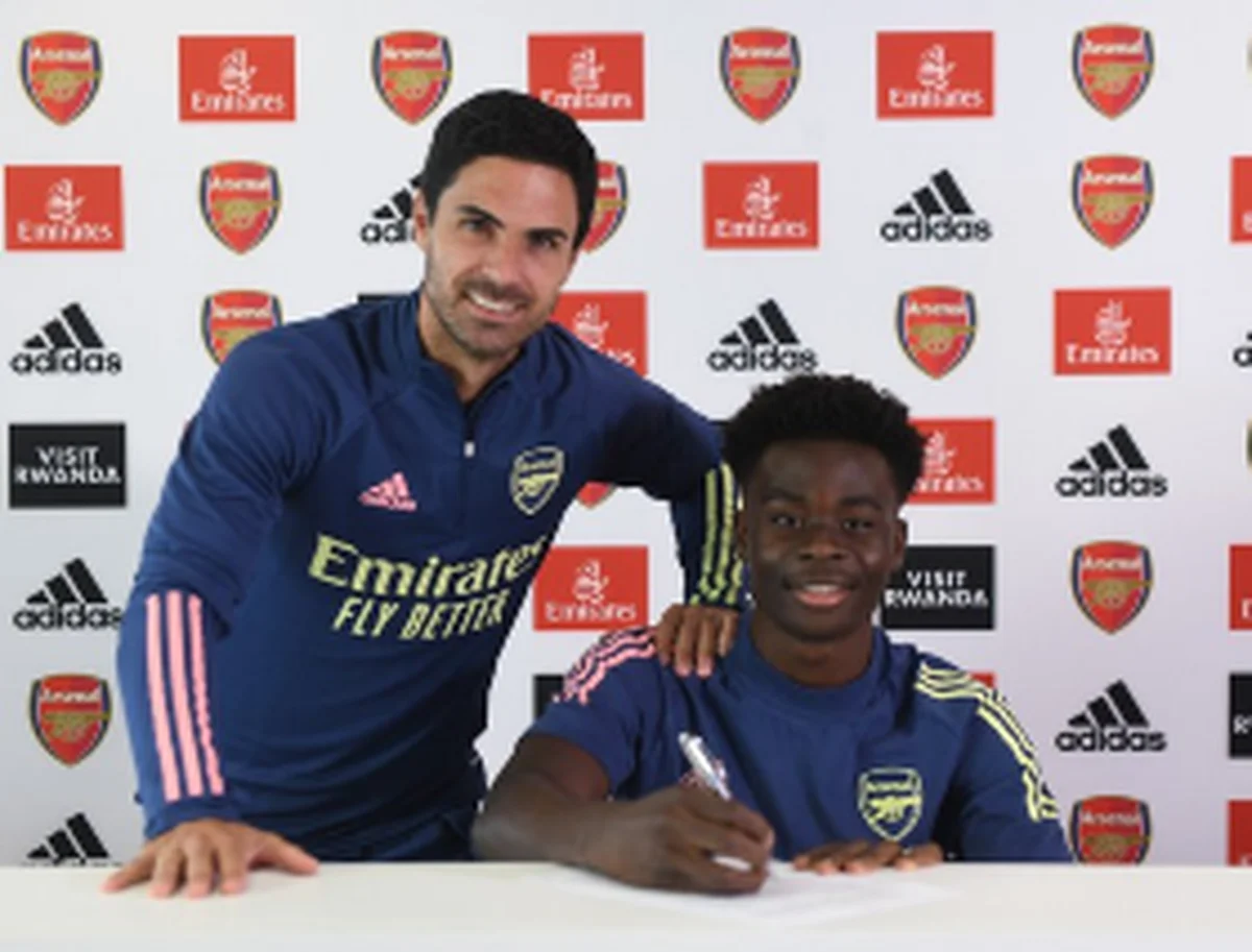 Arsenal Technical Director Delighted To Secure The Long-Term Future Of Saka 