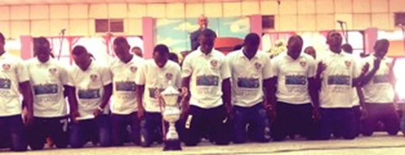 G.O MFM Olukoya Receives FA Cup Champions