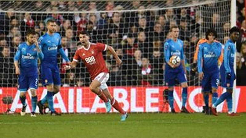 Nottingham Forest 4 Arsenal 2: Iwobi Flops, Akpom Subbed In As Holders Are Knocked Out