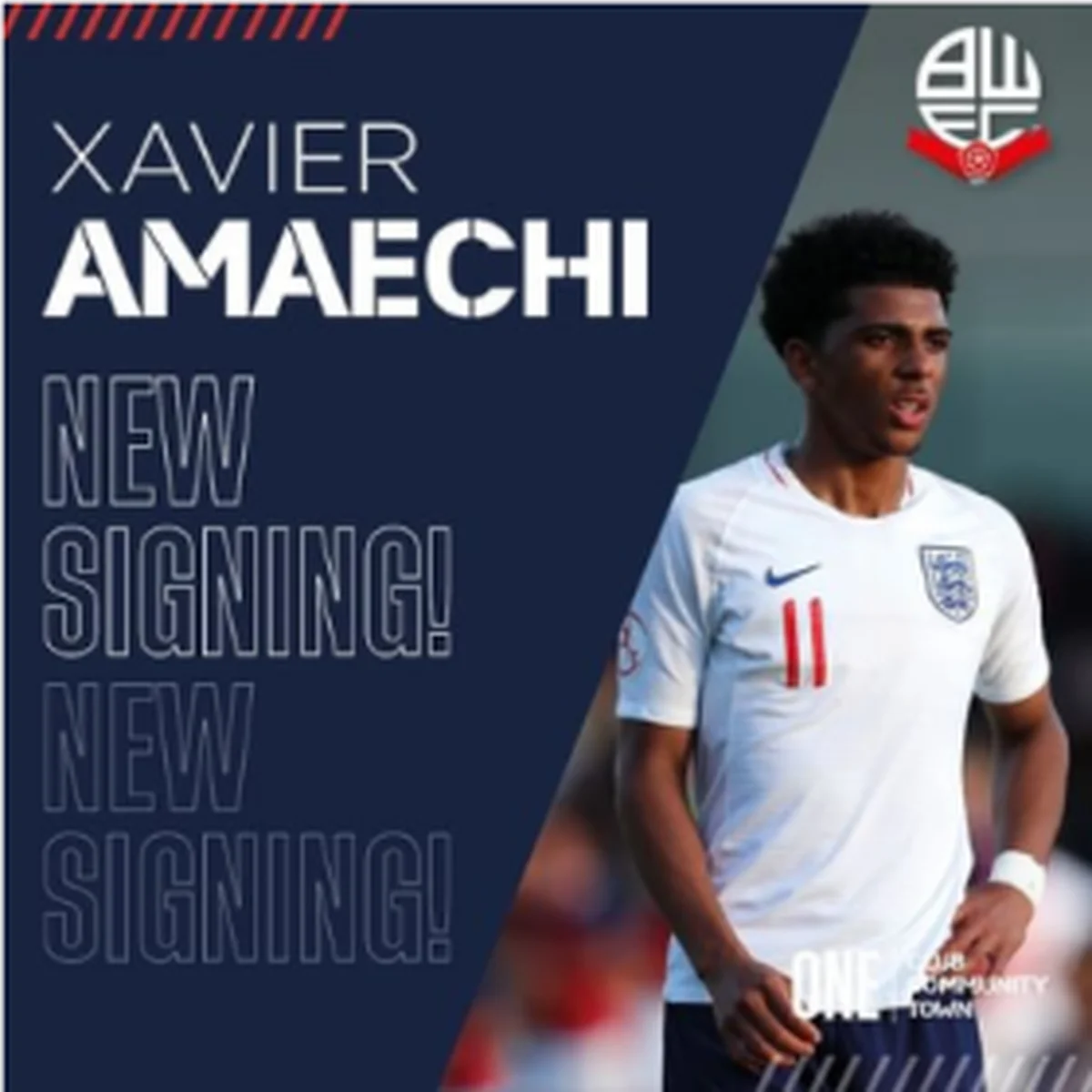 Done deal : Bolton Wanderers loan in Arsenal-reared winger of Nigerian descent 