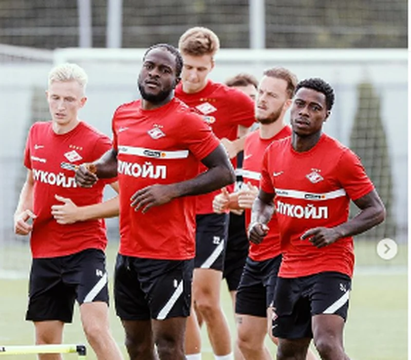 Two-time World Cupper with Super Eagles returns to full training at Spartak Moscow
